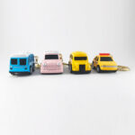 Pullback Metal Car Keychain