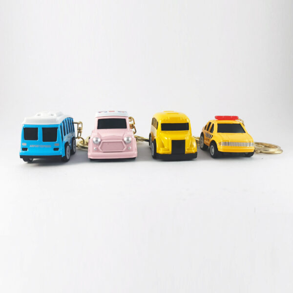 Pullback Metal Car Keychain