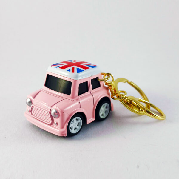 Pullback Metal Car Keychain