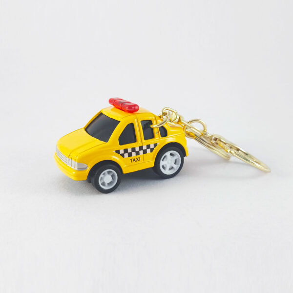 Pullback Metal Car Keychain