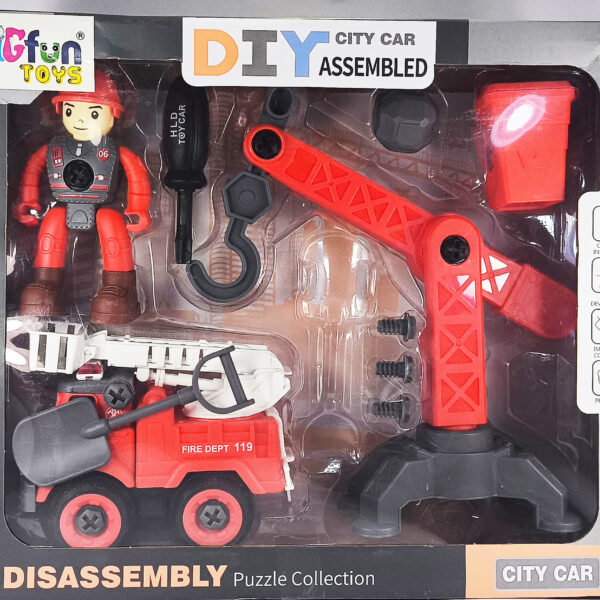 DIY City Car Assembled