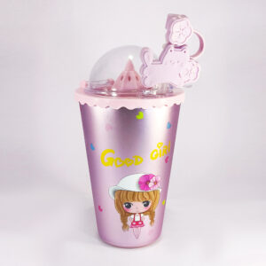 Sipper glass with Straw and Juicer