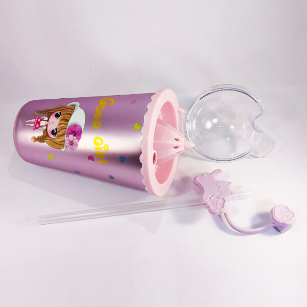 Sipper glass with Straw and Juicer